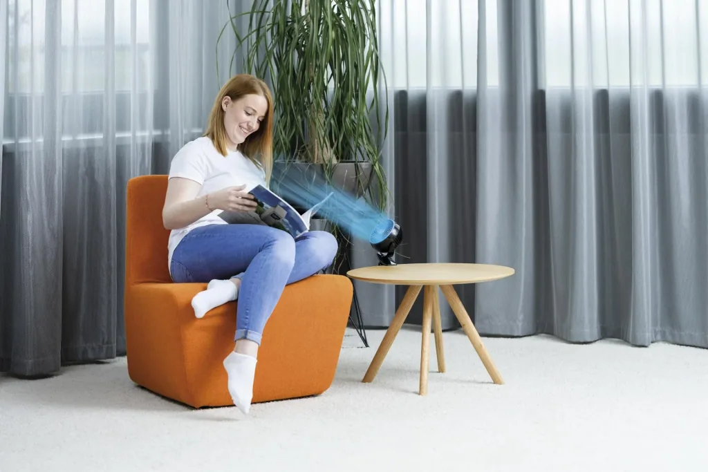 Akku Ventilator Go Fan schwarz