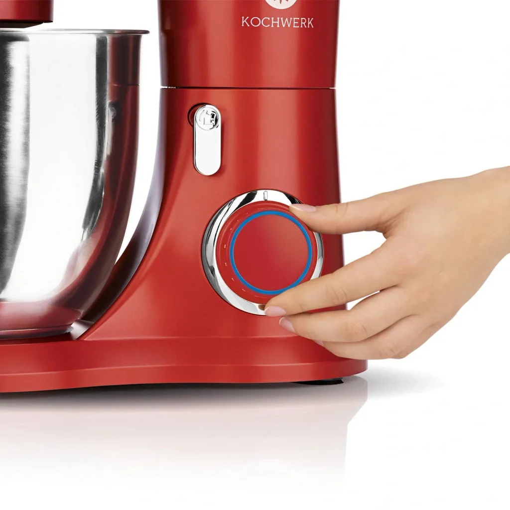 Küchenmaschine, rot, 1300 Watt