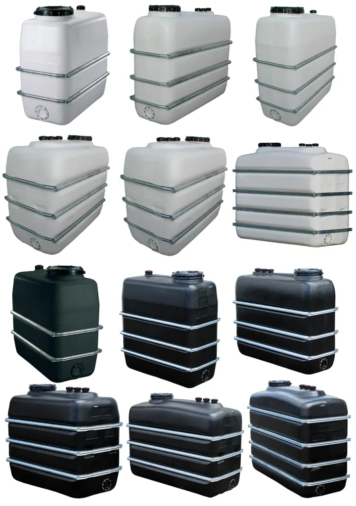 Raumspartank 1500 L, schwarz