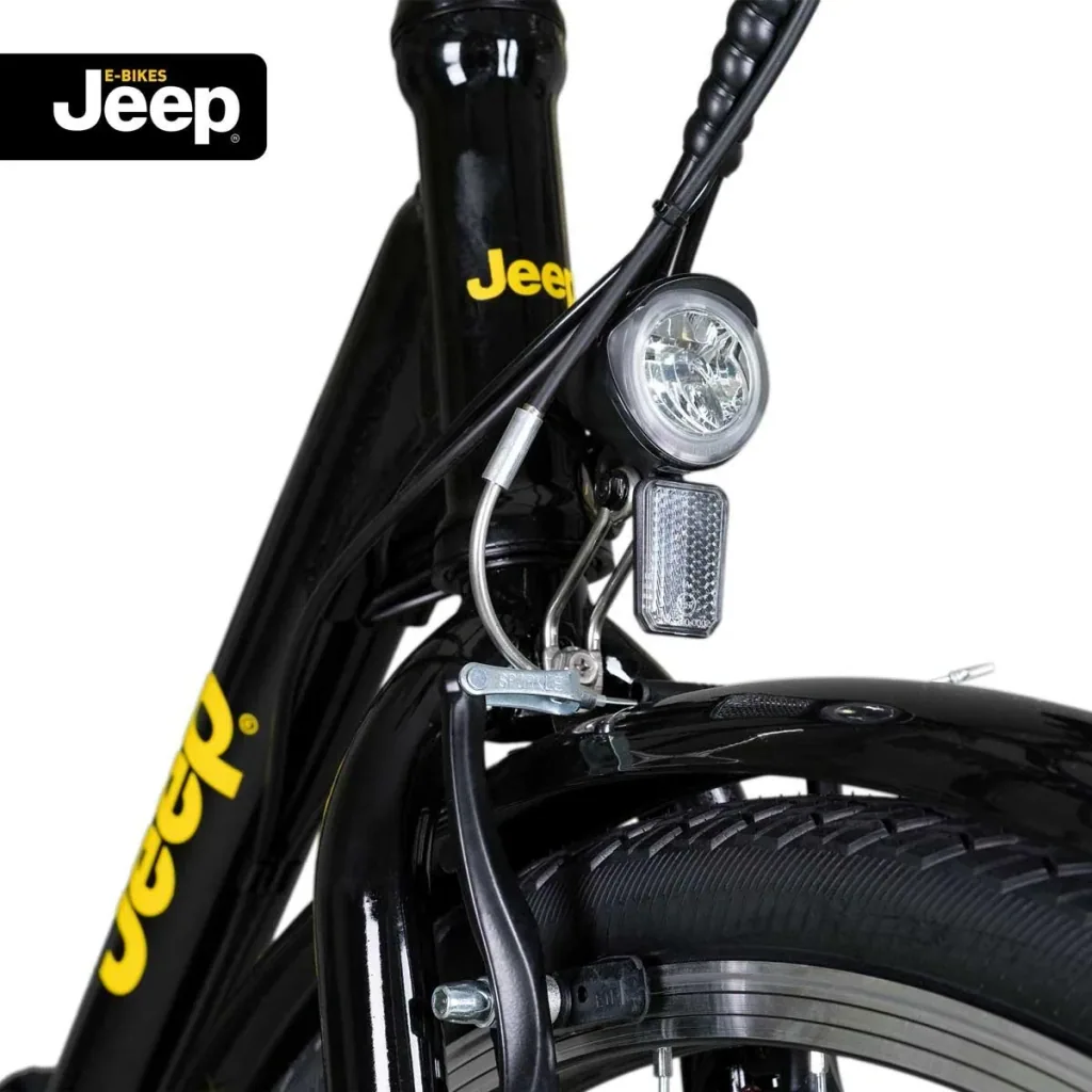 Unisex City E-Bike, 28 Zoll , Rahmengröße 44 cm 6-Gang Kettenschaltung, schwarz, ECR 3000