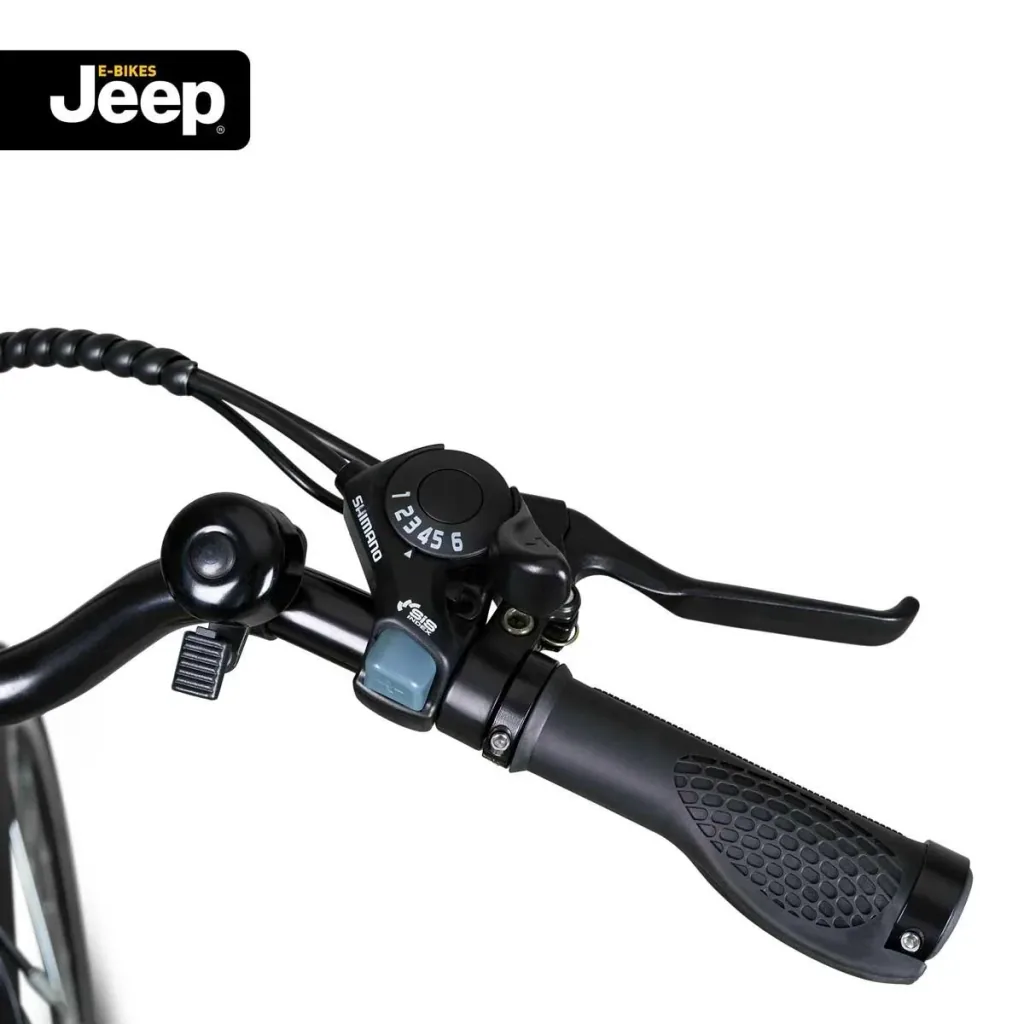 Unisex City E-Bike, 28 Zoll , Rahmengröße 44 cm 6-Gang Kettenschaltung, schwarz, ECR 3000