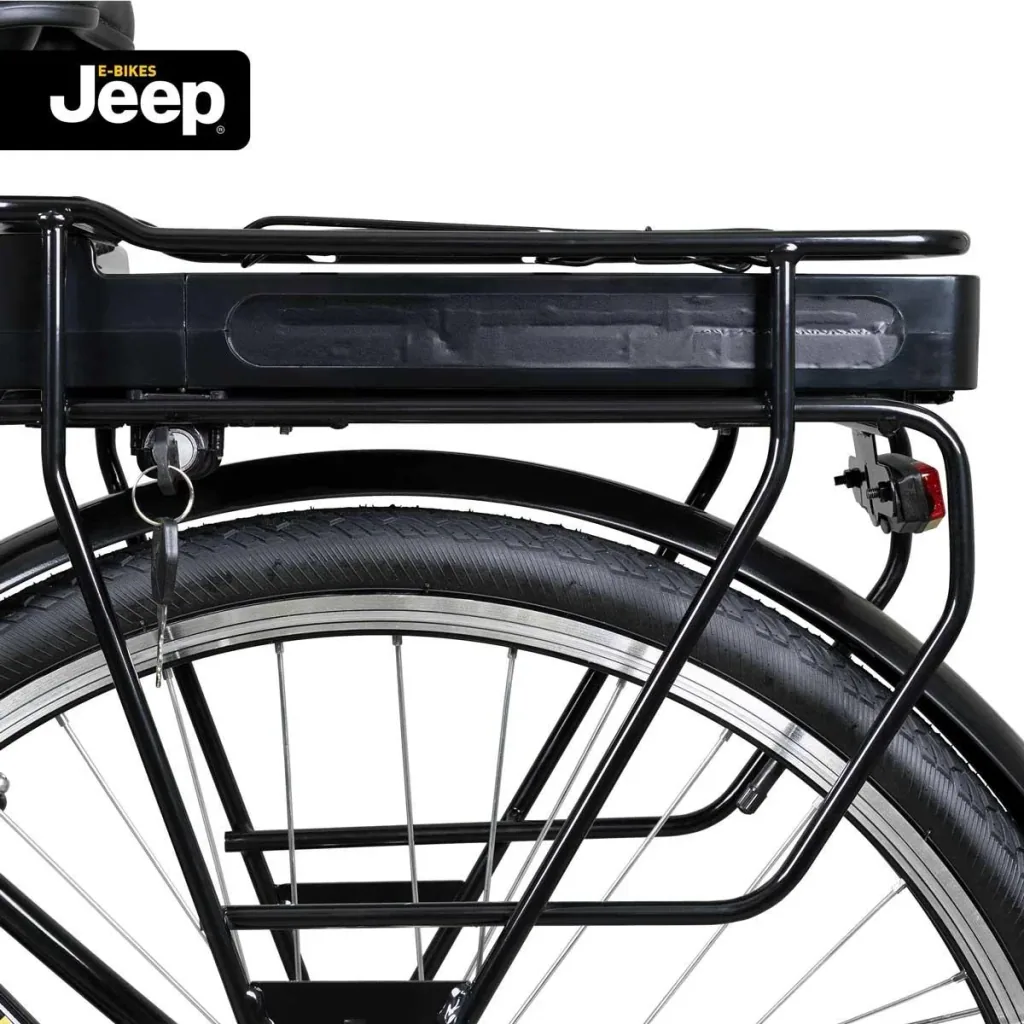 Unisex City E-Bike, 28 Zoll , Rahmengröße 44 cm 6-Gang Kettenschaltung, schwarz, ECR 3000