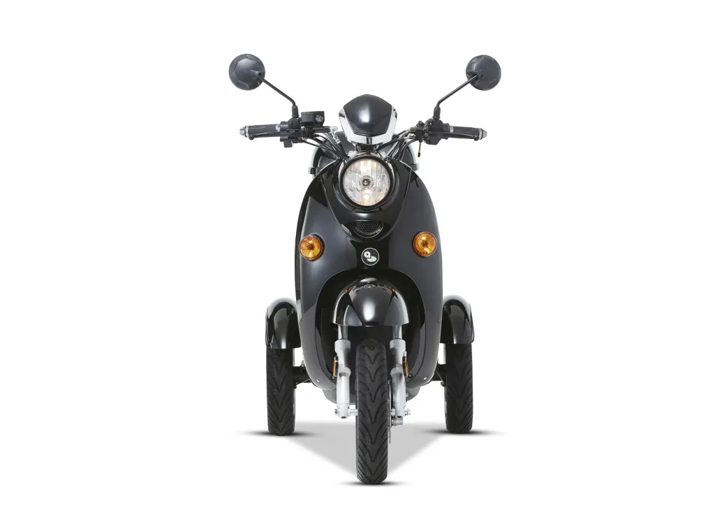3-Rad E-Mobil Modena 25 km/h - schwarz - Neue Roller-Optik mit dem Komfort eines Elektromobils