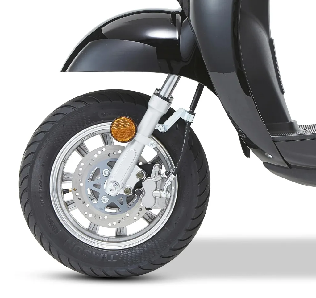 3-Rad E-Mobil Modena 25 km/h - schwarz - Neue Roller-Optik mit dem Komfort eines Elektromobils
