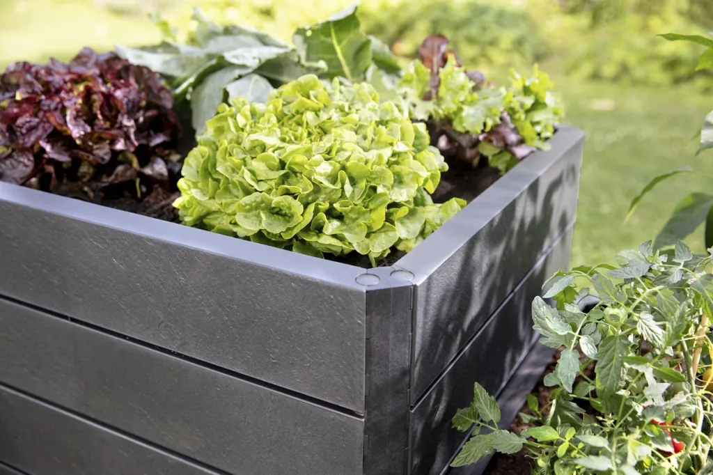 Hochbeet-System Stone "Ergo Quadro", Größe L