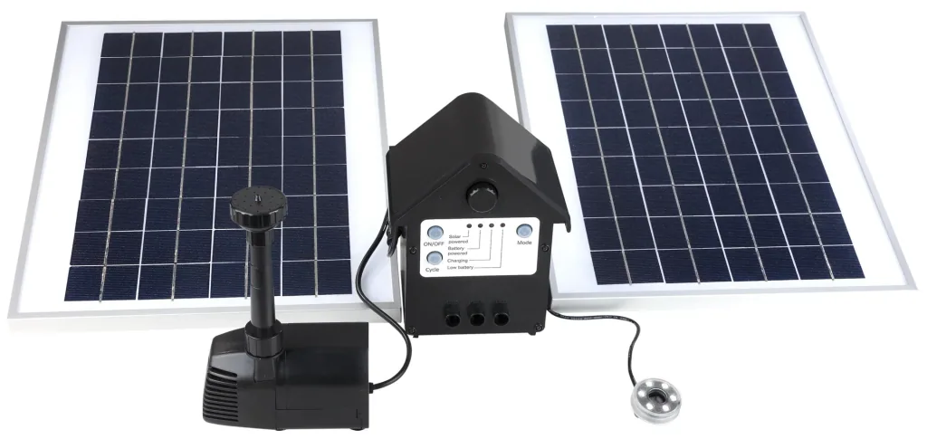 1600 l/h Solarpumpe mit Akku
