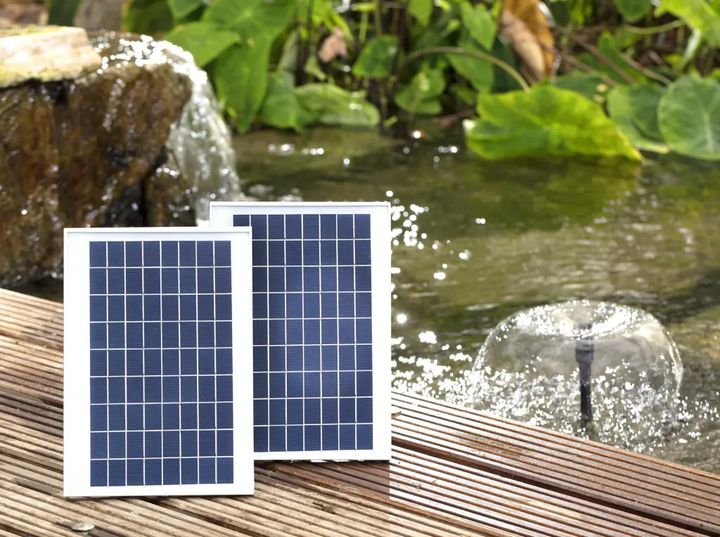 1600 l/h Solarpumpe mit Akku