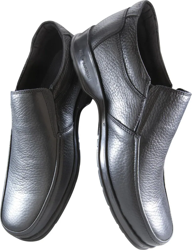 Lederslipper Air Comfort, Farbe schwarz, Gr. 40