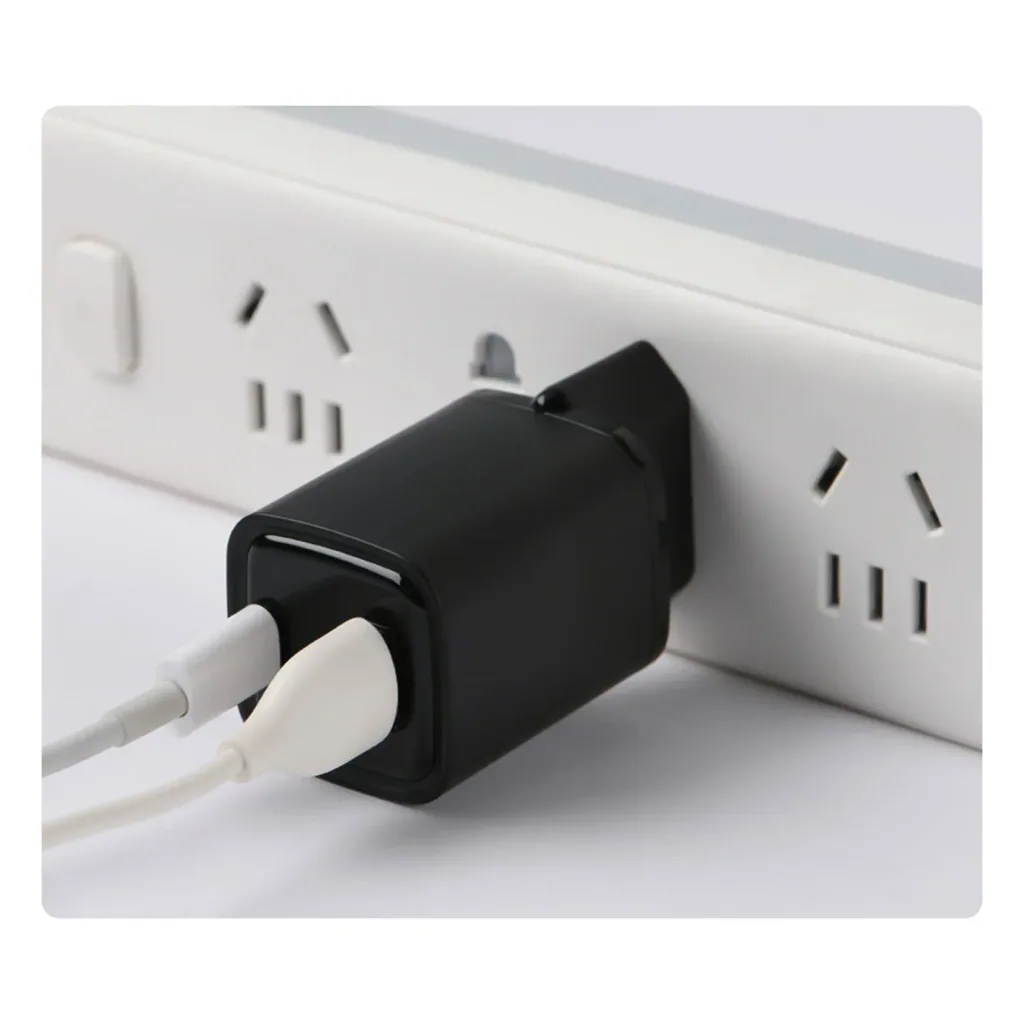 Dual USB Ladegerät mit USB-C / A Port mit Schnellladefunktion, 33 Watt PowerDevice