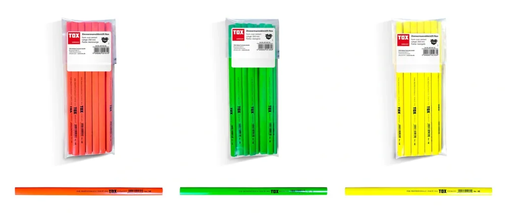 Zimmermanns-Bleistift Neo neongelb, 12 Stück