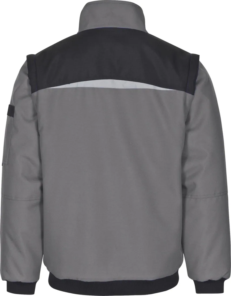 Funktionsblouson, grau-schwarz, Gr. XXL