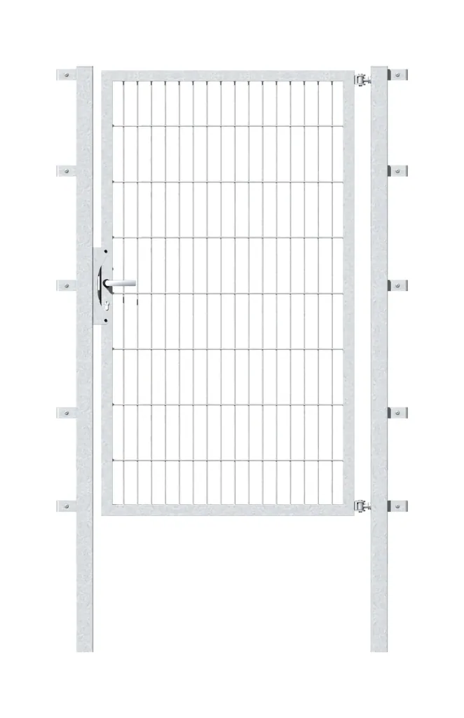 Einzeltor Flexo mit Zubehör, feuerverzinkt/ Breite 100 cm, Höhe 160 cm