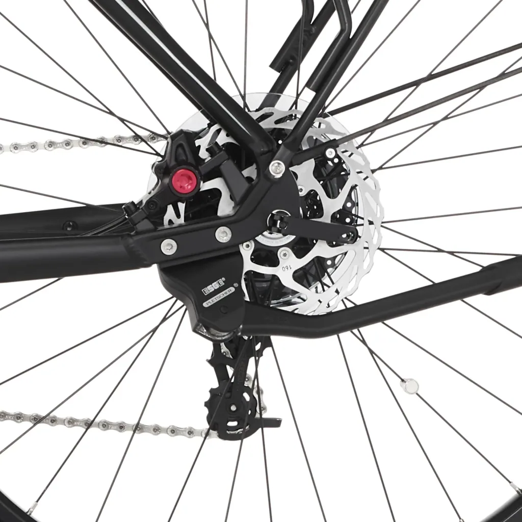 Damen E-Bike ATB, 27,5 Zoll, Rahmengröße 49cm, 10-Gang Kettenschaltung, schwarz matt, TERRA 5.0i