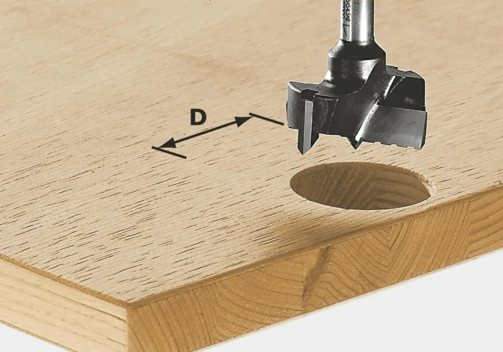Beschlagbohrer HW S8 D35