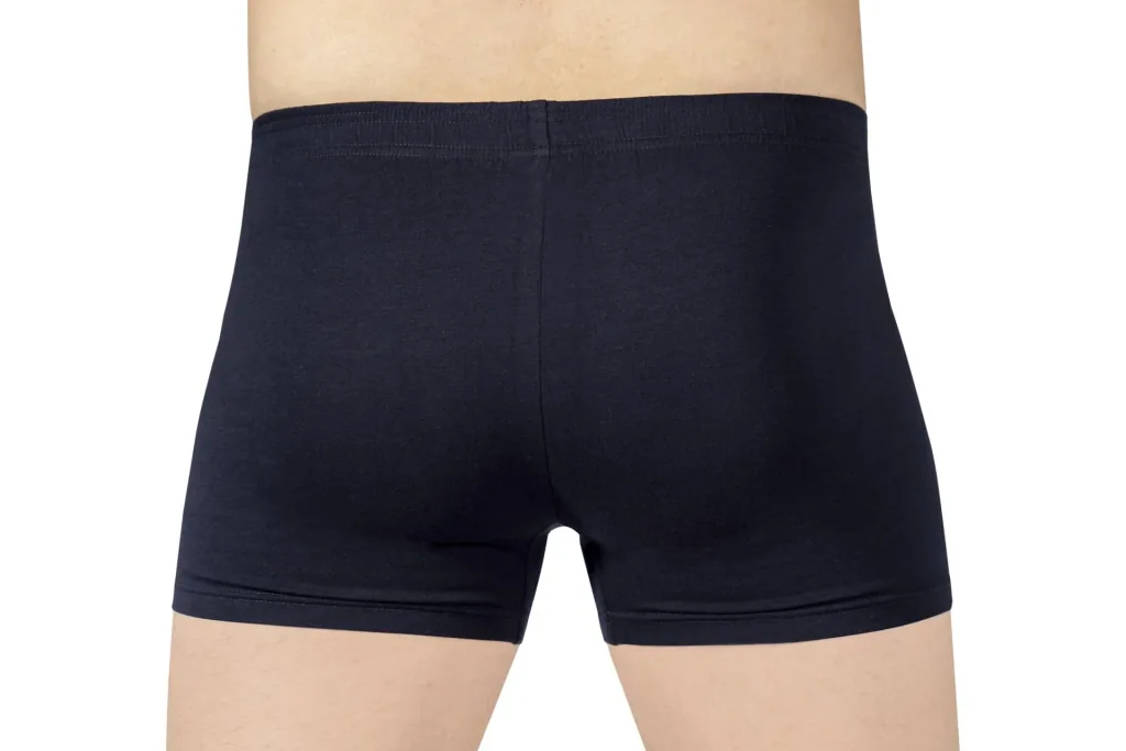 Boxershorts im Doppelpack, Farbe marine/marine gestreift, Gr.M