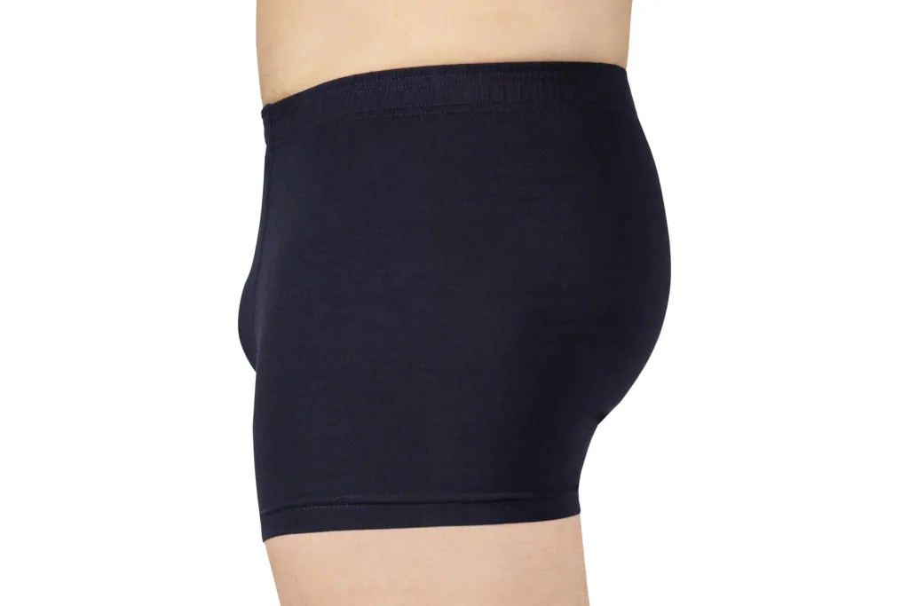 Boxershorts im Doppelpack, Farbe marine/marine gestreift, Gr.M