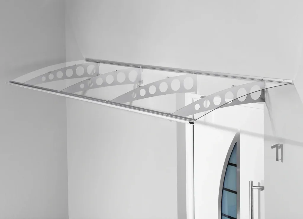 Pultvordach Typ PT/ET, 3000 x 900 x 225 mm, Edelstahl - 28 kg