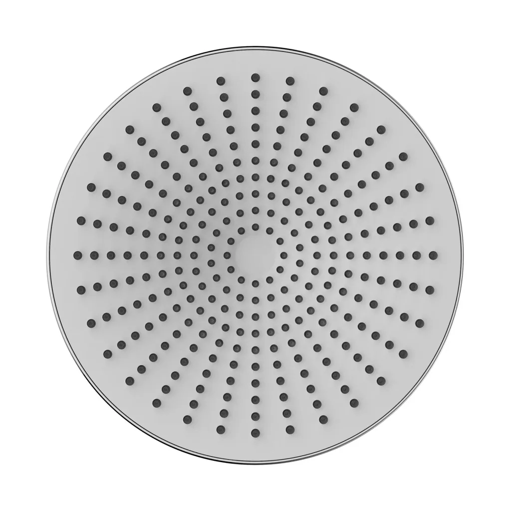 Regenduschkopf Ultimate Shower Chrom/Weiß, Ø 25 cm