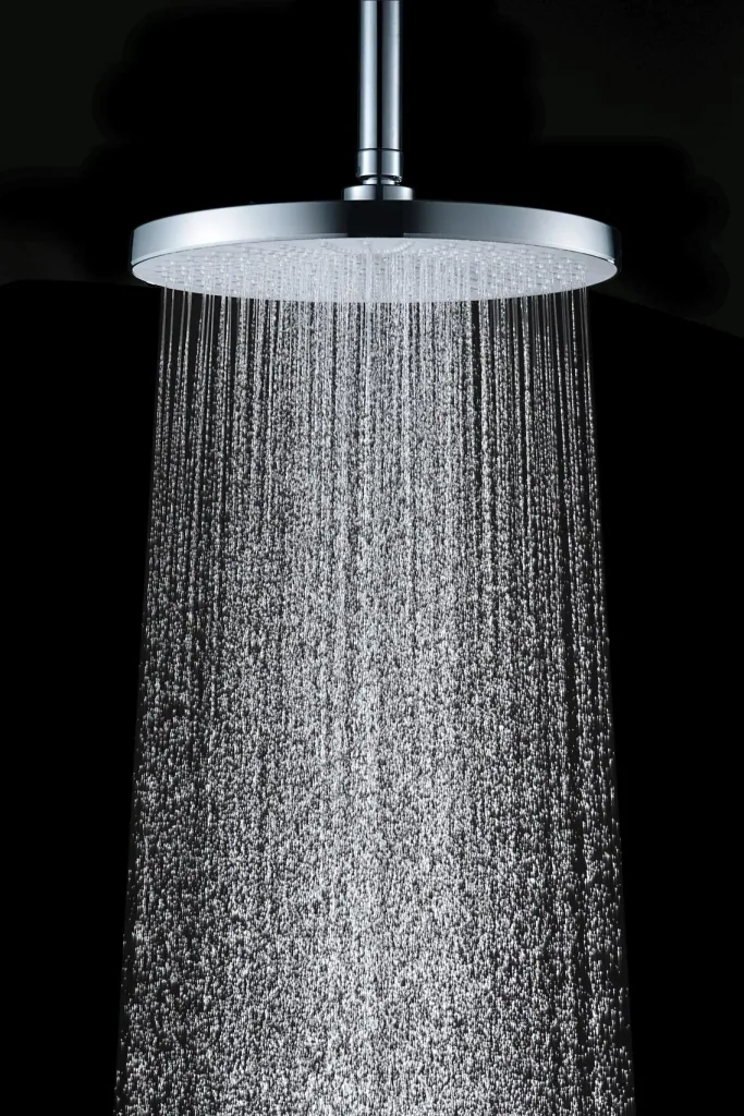 Regenduschkopf Ultimate Shower Chrom/Weiß, Ø 25 cm