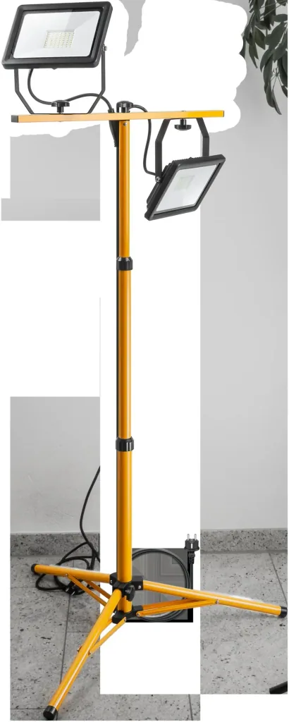 2 x 50W Stativ LED Baustrahler TW 8500 LM
