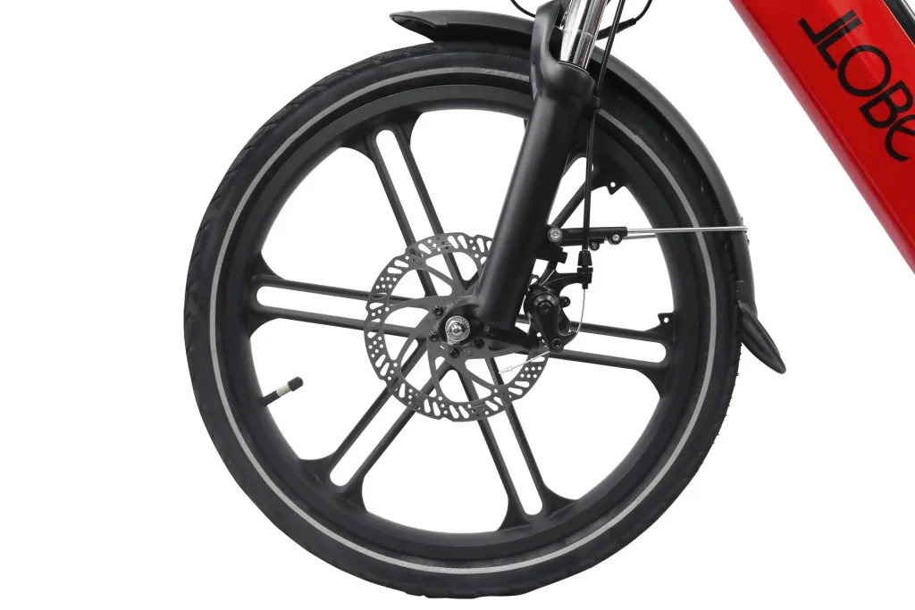 Unisex City E-Bike 20 Zoll, Rahmenhöhe 37 cm, 7-Gang Kettenschaltung, Gala white (Faltrad)
