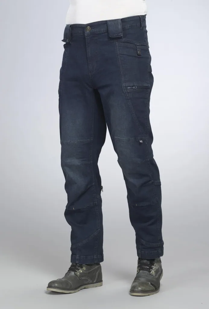Arbeitsjeans mit Stretch, Farbe jeansblau, Gr.48