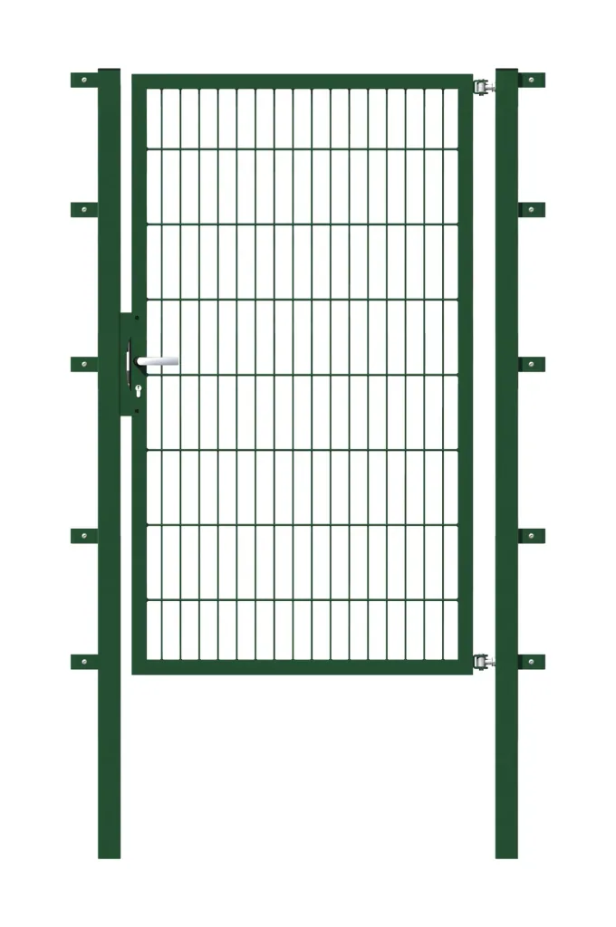 Einzeltor Flexo mit Zubehör, grün/ Breite 100 cm, Höhe 160 cm