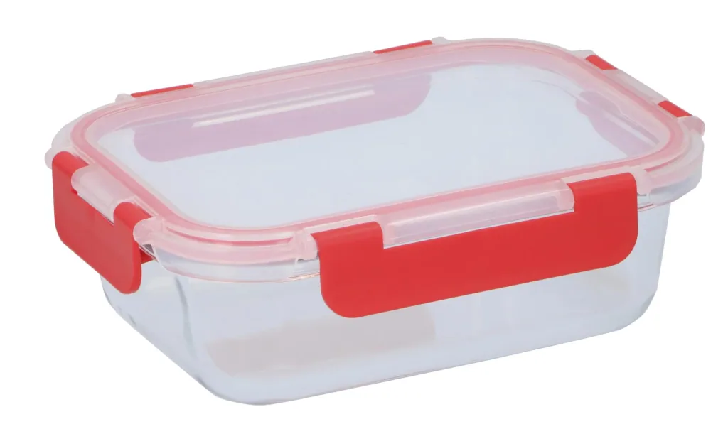 Glas-Frischhaltedose, 620ml, 18,2 x 13,7 x 6cm