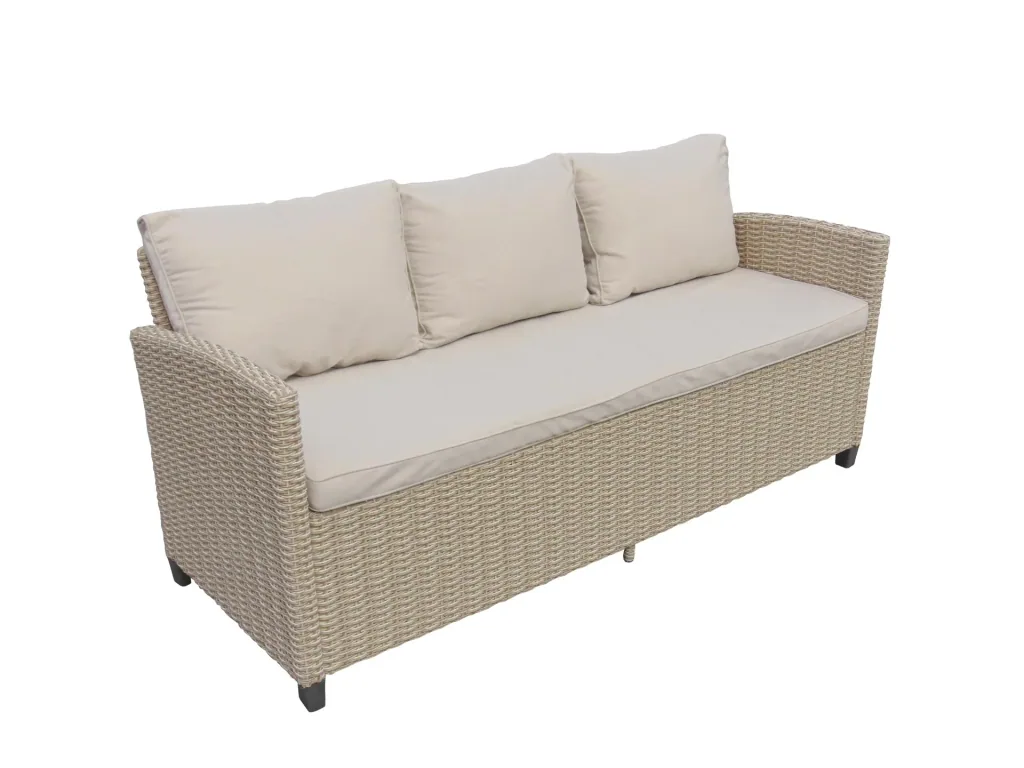 Dining-Lounge Madeira II bicolor mit hellen Kissen