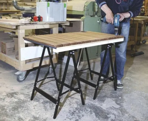 Stahl - Arbeitsböcke 2er Set