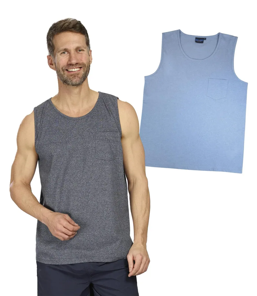 Tank Top Farbe marinne/melange, Gr.L