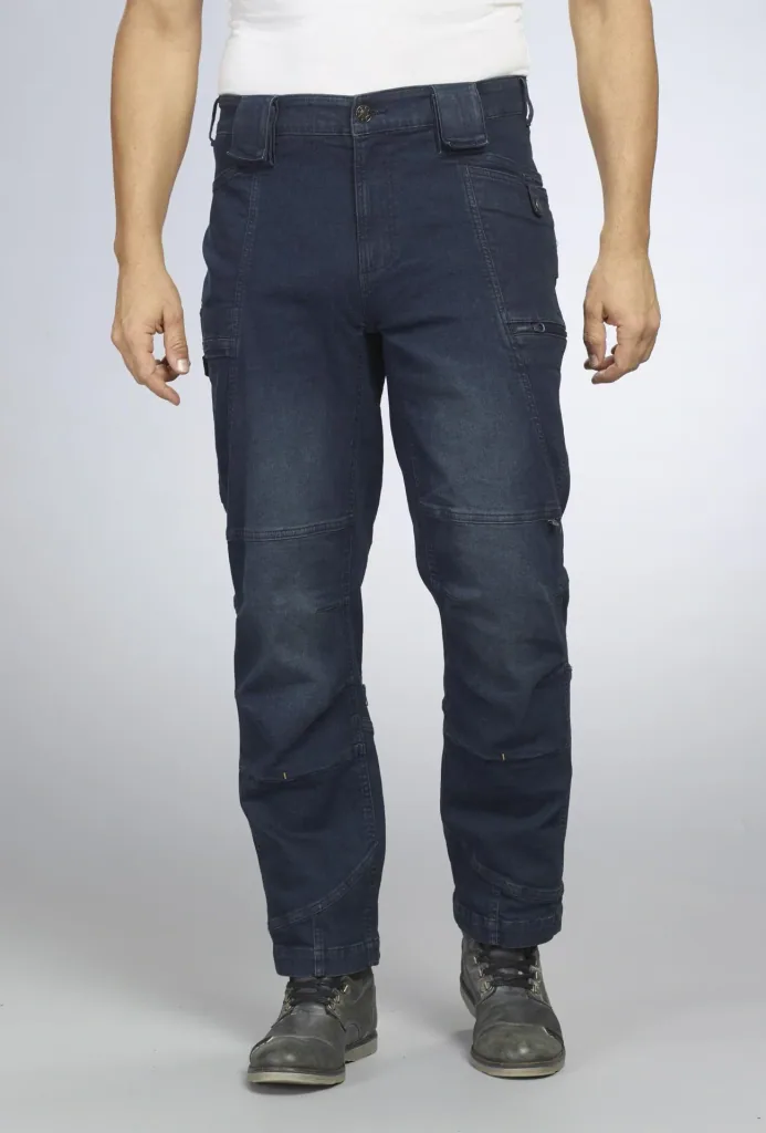Arbeitsjeans mit Stretch, Farbe jeansblau, Gr.52