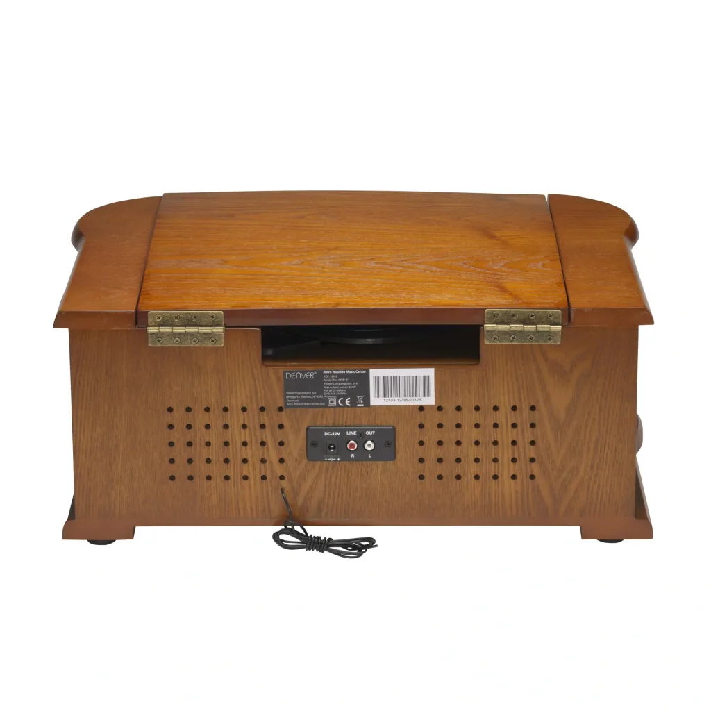 Retro HiFi-System mit DAB in Holzoptik