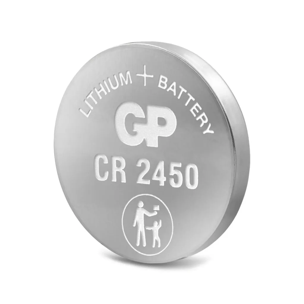 Lithium Knopfzelle CR2450 - 5 Stück