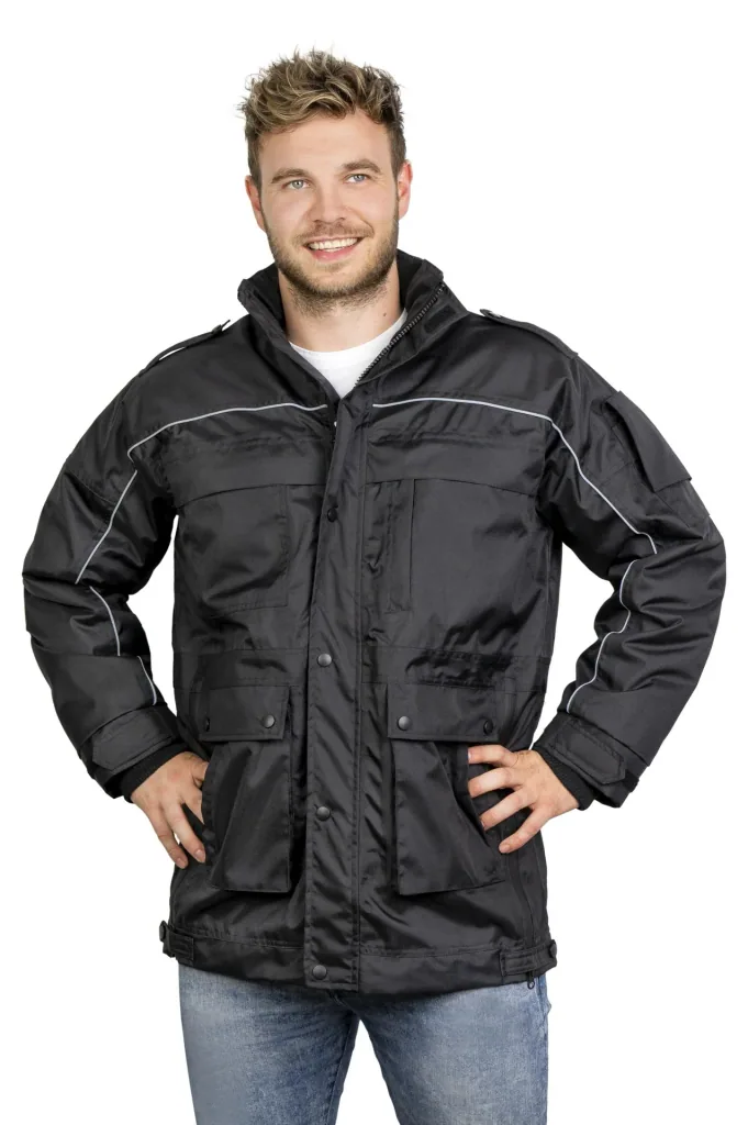Funktionsjacke, Farbe schwarz, Gr.M