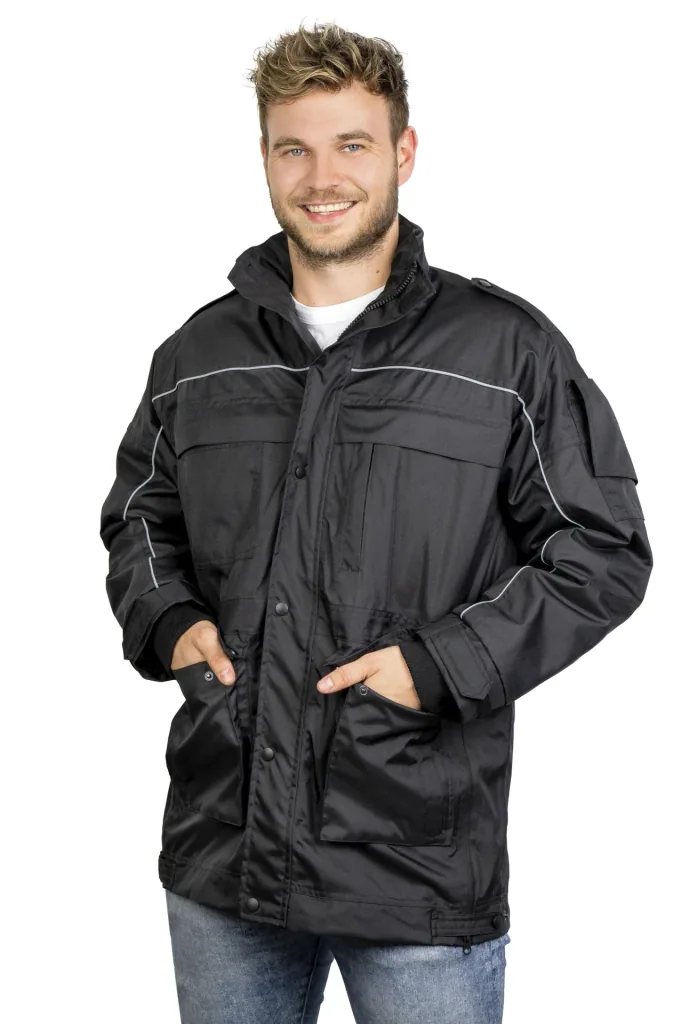 Funktionsjacke, Farbe schwarz, Gr.M