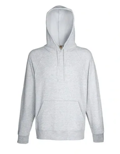 Hoody mit Kängurutasche, Farbe hellgrau, Gr.M
