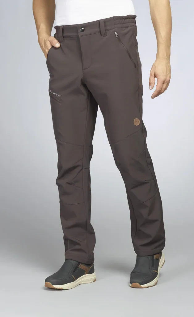 Outdoorhose mit Futter, Farbe braun, Gr.48