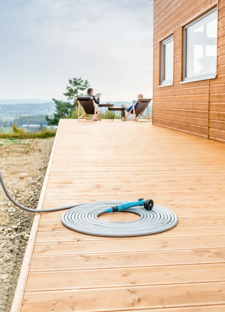 Bewässerungssatz mit dehnbarem Gartenschlauch BASIC 22,5 m