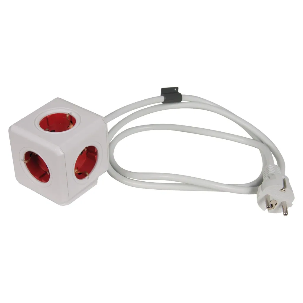 Steckdosenwürfel Powercube 5-fach