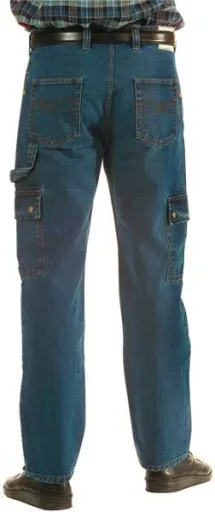 Workerjeans mit Zunftecken, Farbe schwarz, Gr.26