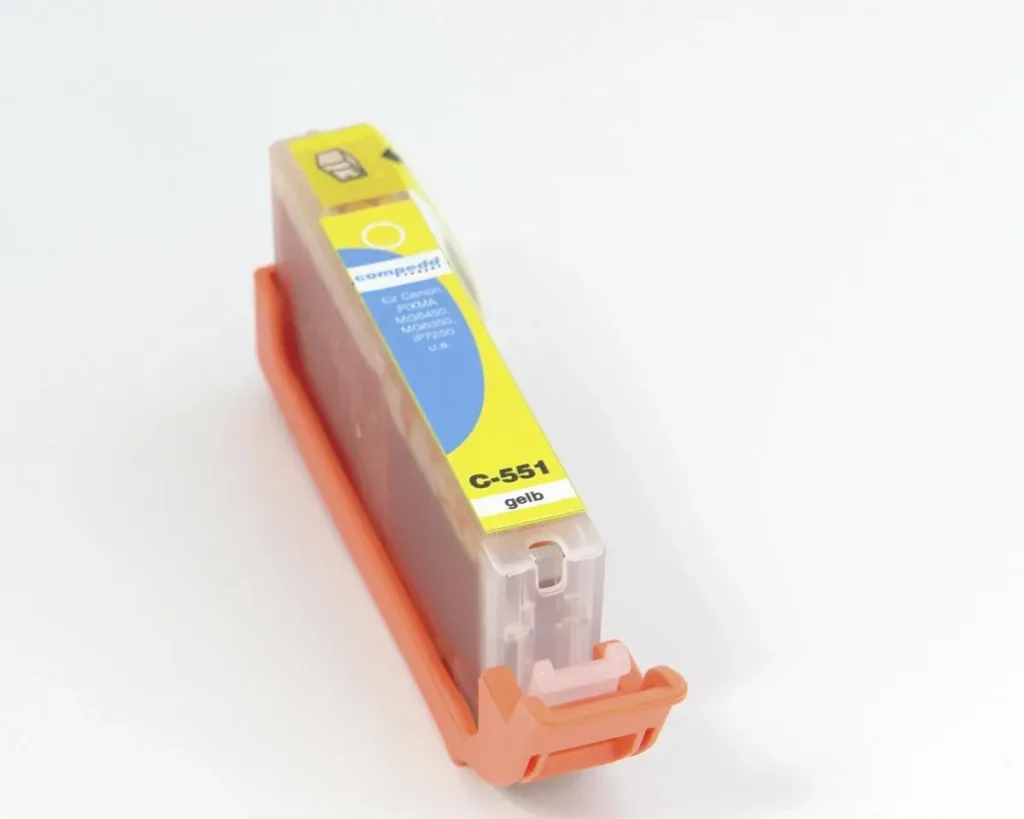 Druckerpatrone für Canon CLI-551/551XL gelb