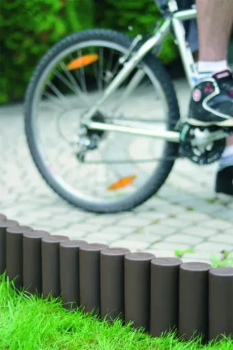 Beeteinfassung PALISADE, braun - 10 Stück - 2,7 m