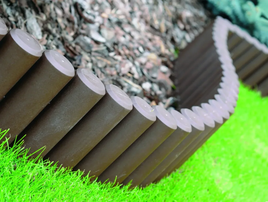 Beeteinfassung PALISADE, braun - 10 Stück - 2,7 m