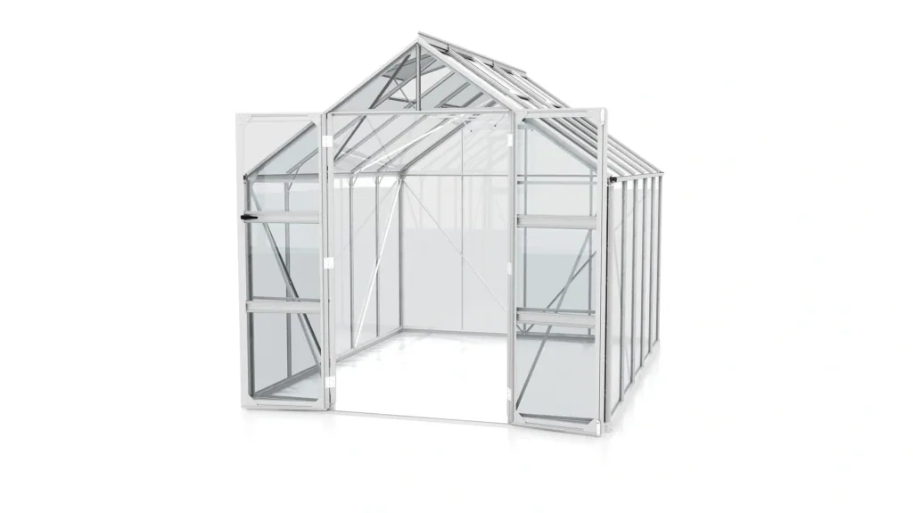 Gewächshaus Domus 8300 ESG alu