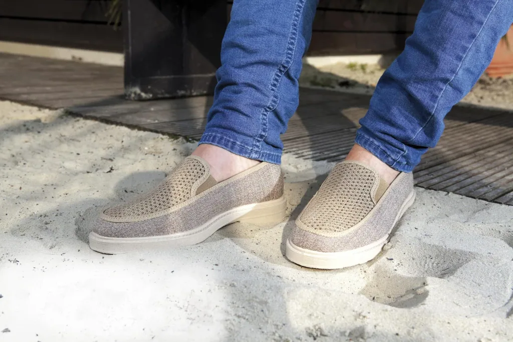 Klimaslipper, Farbe marine, Gr. 39