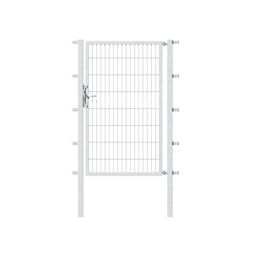 Einzeltor Flexo mit Zubehör, feuerverzinkt/ Breite 100 cm, Höhe 80 cm