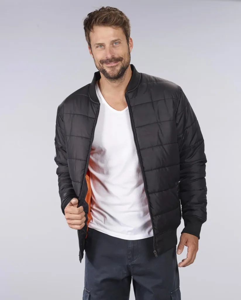 Bomberjacke AF1, Farbe schwarz, Gr.XL