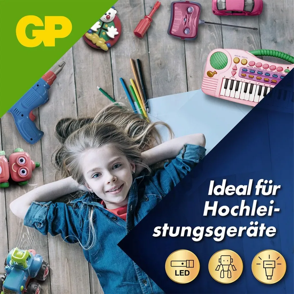 ULTRA PLUS Micro (AAA) Alkaline Batterien - 4 Stück
