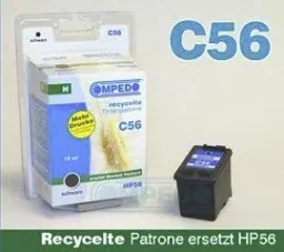 Druckerpatrone für HP 56 schwarz